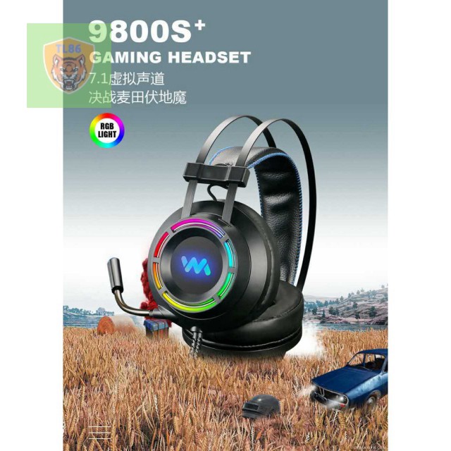 Tai nghe chuyên game WangMing WM9800 . | BigBuy360 - bigbuy360.vn