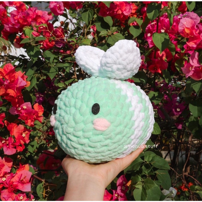 Ong Bông Béo Nhiều Màu Sắc Len Móc Thủ Công || Monua.stuff