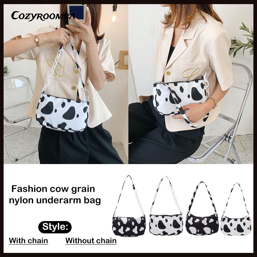 Túi Xách Tay In Hình Hộp Sữa Thời Trang Nữ Tính