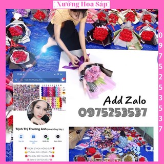 Sỉ hoa hồng sáp giá rẻ - giao ngẫu nhiên