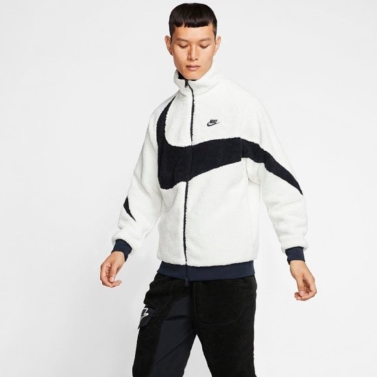 Áo khoác lông cừu nike nam chính hãng