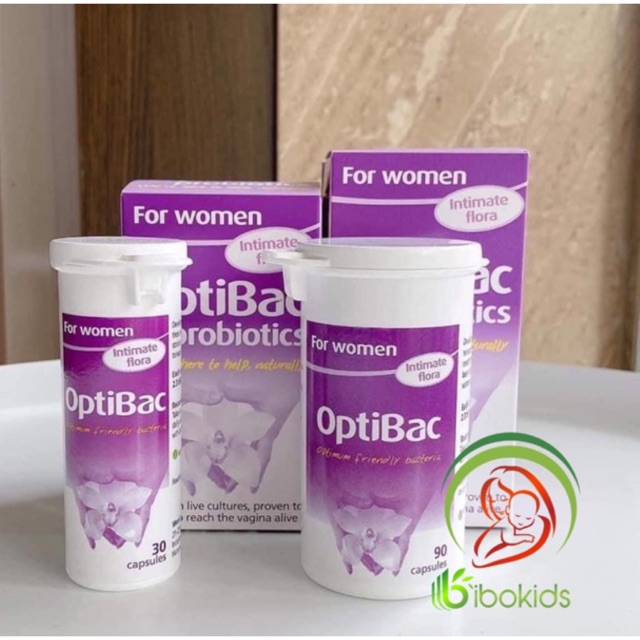 Men phụ khoa Optibac tím cho Phụ Nữ Của Anh