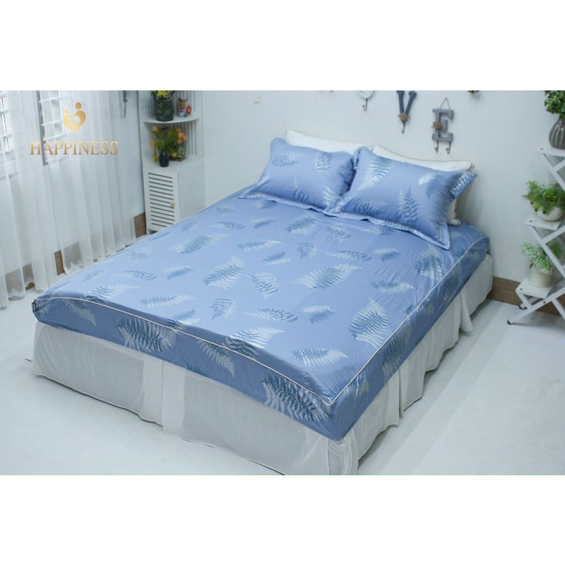 Ga gối 1m6x2m chun trơn vải Hàn Quốc mềm mịn mượt mát