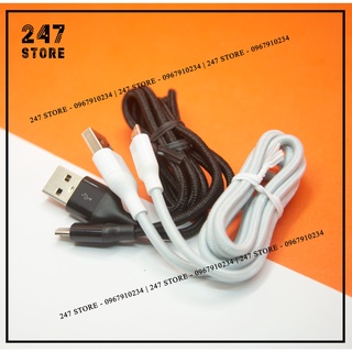Cáp Sạc Nhanh 3A Micro Siêu Bền