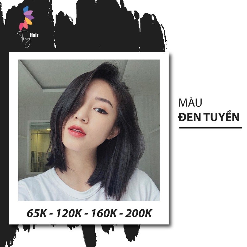 Thuốc nhuộm tóc màu ĐEN TUYỀN