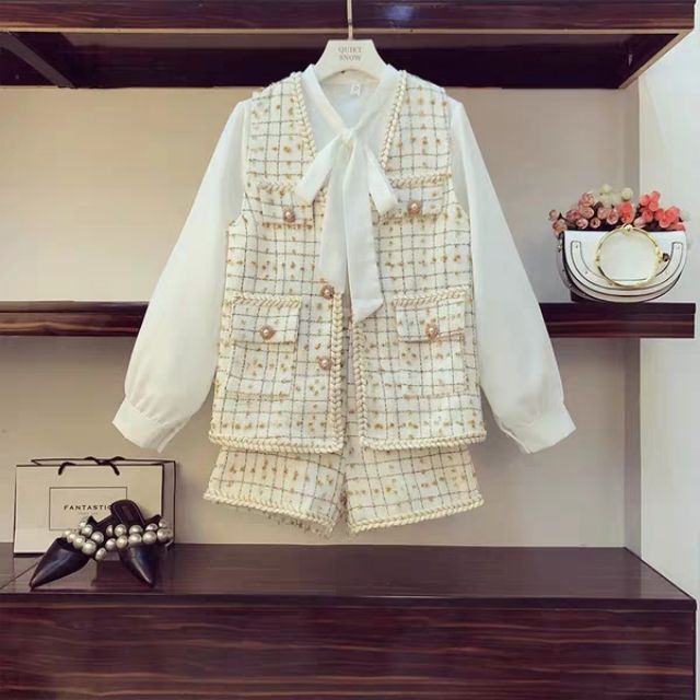 SÉT 3  ÁO , QUẦN TWEET, ÁO SƠ MI