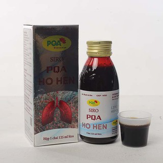 PQA SIRO HO HEN: giải cảm hàn, thông phế, bình suyễn, ho lâu ngày, khó thở, hen suyễn