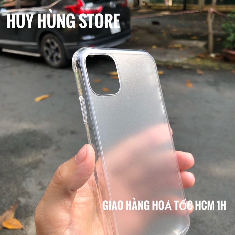 Ốp Lưng iPhone Chống Sốc Lưng Nhám Viền Trong