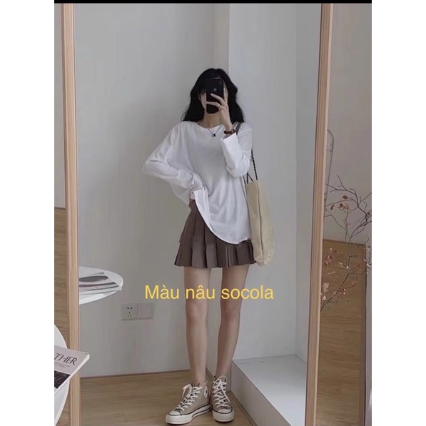 đơn 99K] Chân váy tenis ( mẫu chụp thật, có video quay thật) Hàng quảng Châu