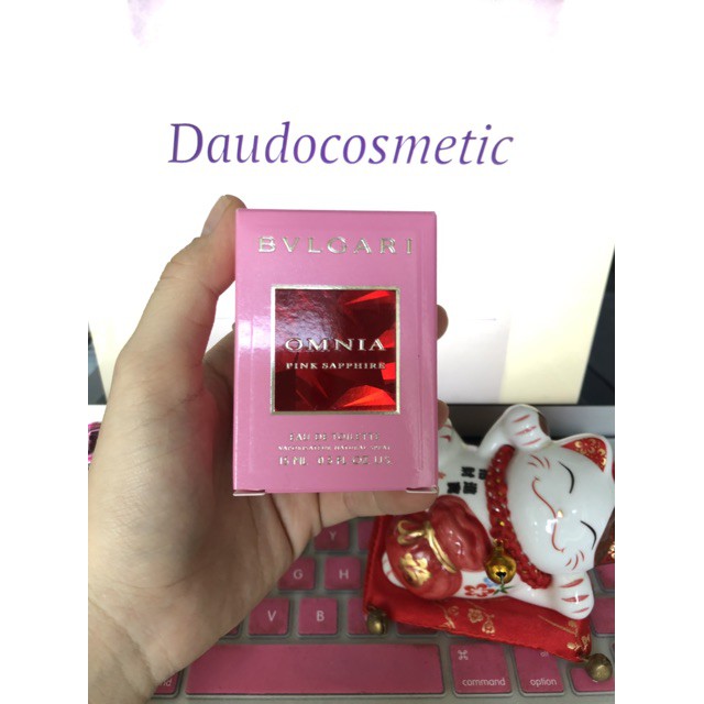 [ mini ] Nước hoa Bvlgari Omnia Pink Sapphire EDT 15ml . Chính Hãng Cao Cấp