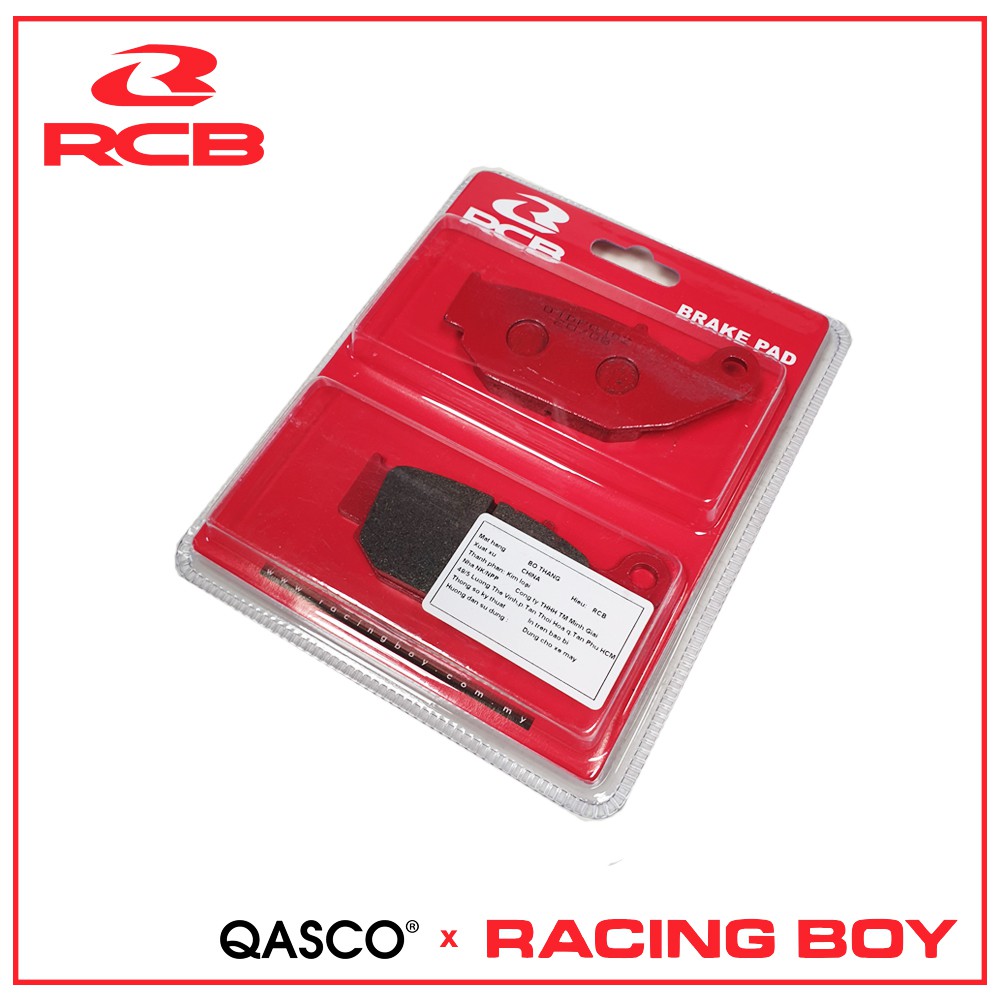 Má phanh (bố thắng) sau WINNER / WINNER X / SONIC / GSX R150 / GSX S150 / CB190 / RR150 / CBR150 (RCB – Racing Boy)