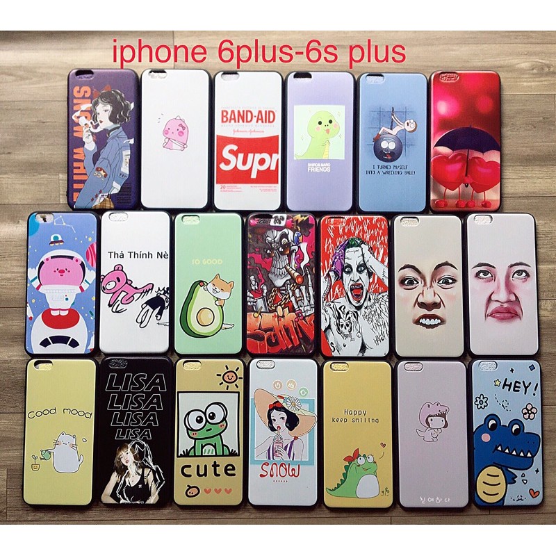 Ốp iphone 6plus - 6s plus giá rẻ 19k-19k