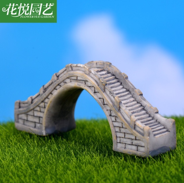 Cầu Vồm Giang Nam Lớn - phụ kiện trang trí tiểu cảnh sen đá - Terrarium , Thủy sinh , Non bộ