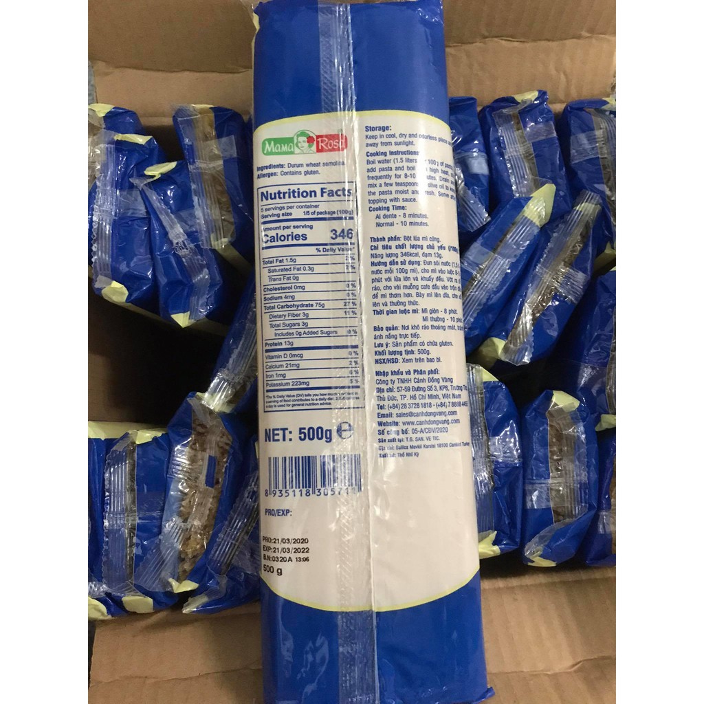 Mì Spaghetti Mama Rosa 500G | BigBuy360 - bigbuy360.vn