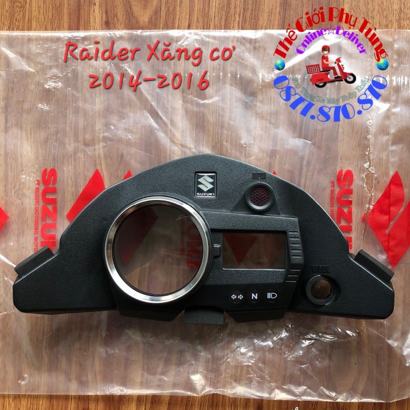 Mica - Mặt đồng hồ Raider 150 (2014-2016) zin chính hãng mới Indonesia - 34112B25GA0N000