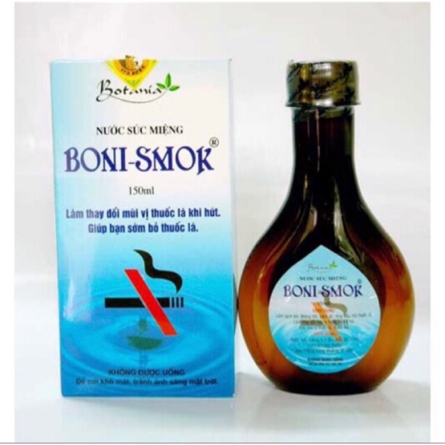 ✅[CHÍNH HÃNG] CAI THUỐC LÁ THẬT DỄ DÀNG HIỆU QUẢ BONI-SMOK