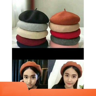 Mũ nồi nữ trơn nhiều màu [Hàng mới về]