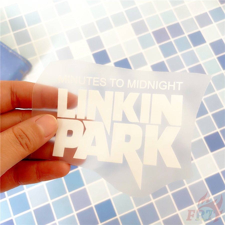◆ Sticker Dán Trang Trí Xe Hơi In Chữ Linkin Park ◆ 1 Miếng Dán Nhiệt Trang Trí