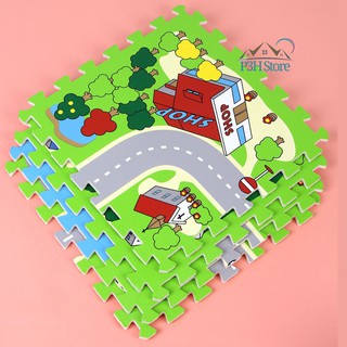 Thảm lắp ráp Lock&Lock Play Road Map MAT57