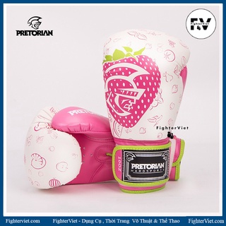 Găng Tay Đấm Bốc Pretorian Phiên Bản Dâu Tây Găng Đấm Bốc Cao Cấp Boxing Muay Thai Bản 2021