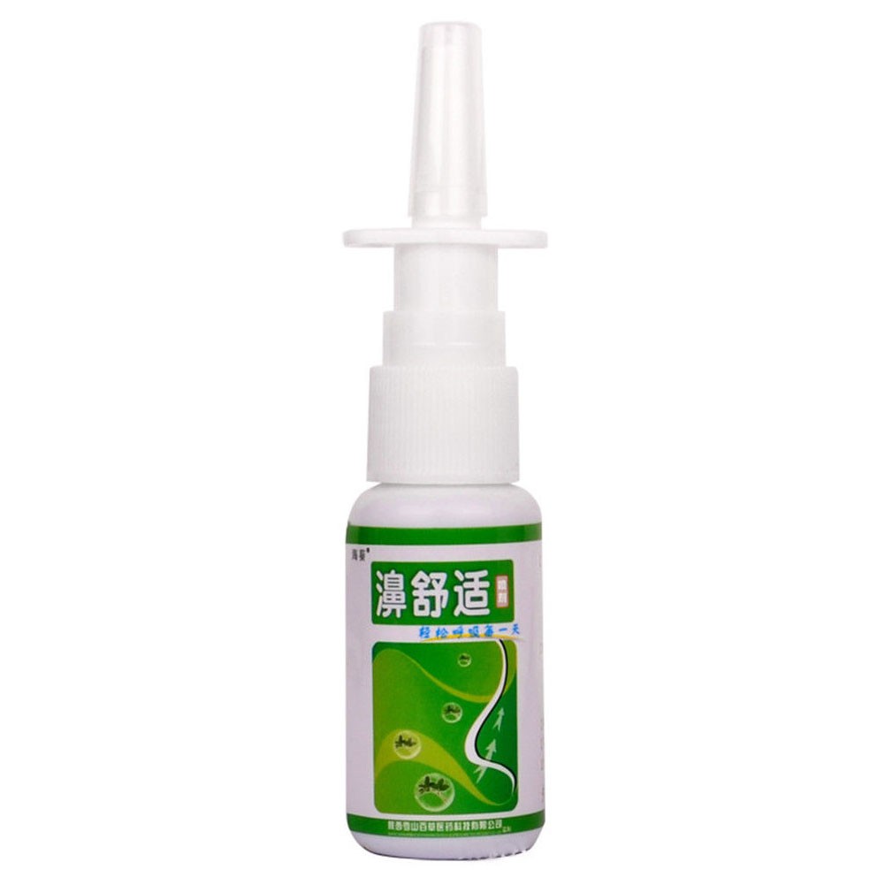 (hàng Mới Về) Xịt Thảo Dược Trị Viêm Mũi 20ml