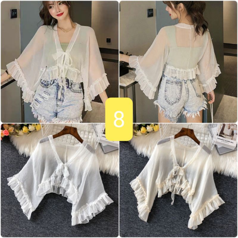 Áo choàng trong voan | BigBuy360 - bigbuy360.vn