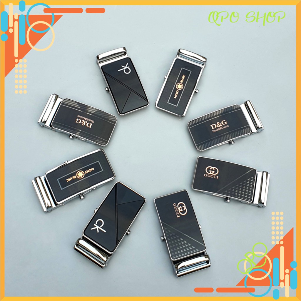 Đầu Khóa Thắt Lưng Nam, Đầu Khóa Lăn, Tì Cao Cấp Dùng Cho Dây Trơn