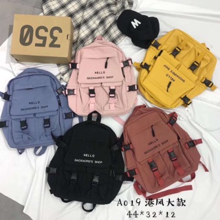 Balo túi 2 sập hàn quốc vừa đi học vừa đi chơi siêu đẹp