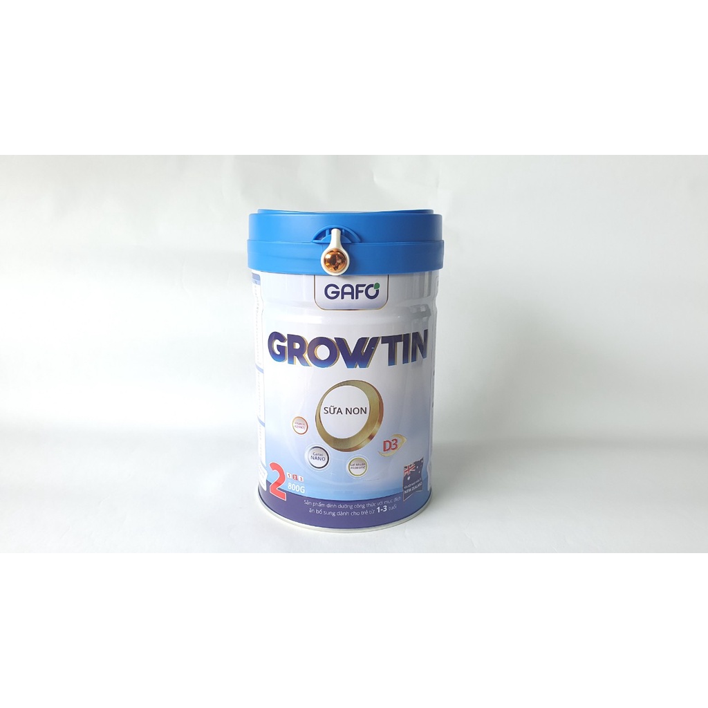 GROWTIN 2: Sản phẩm dinh dưỡng công thức với mục đích ăn bổ sung dành cho trẻ từ 1-3 tuổi (Lon 400g)