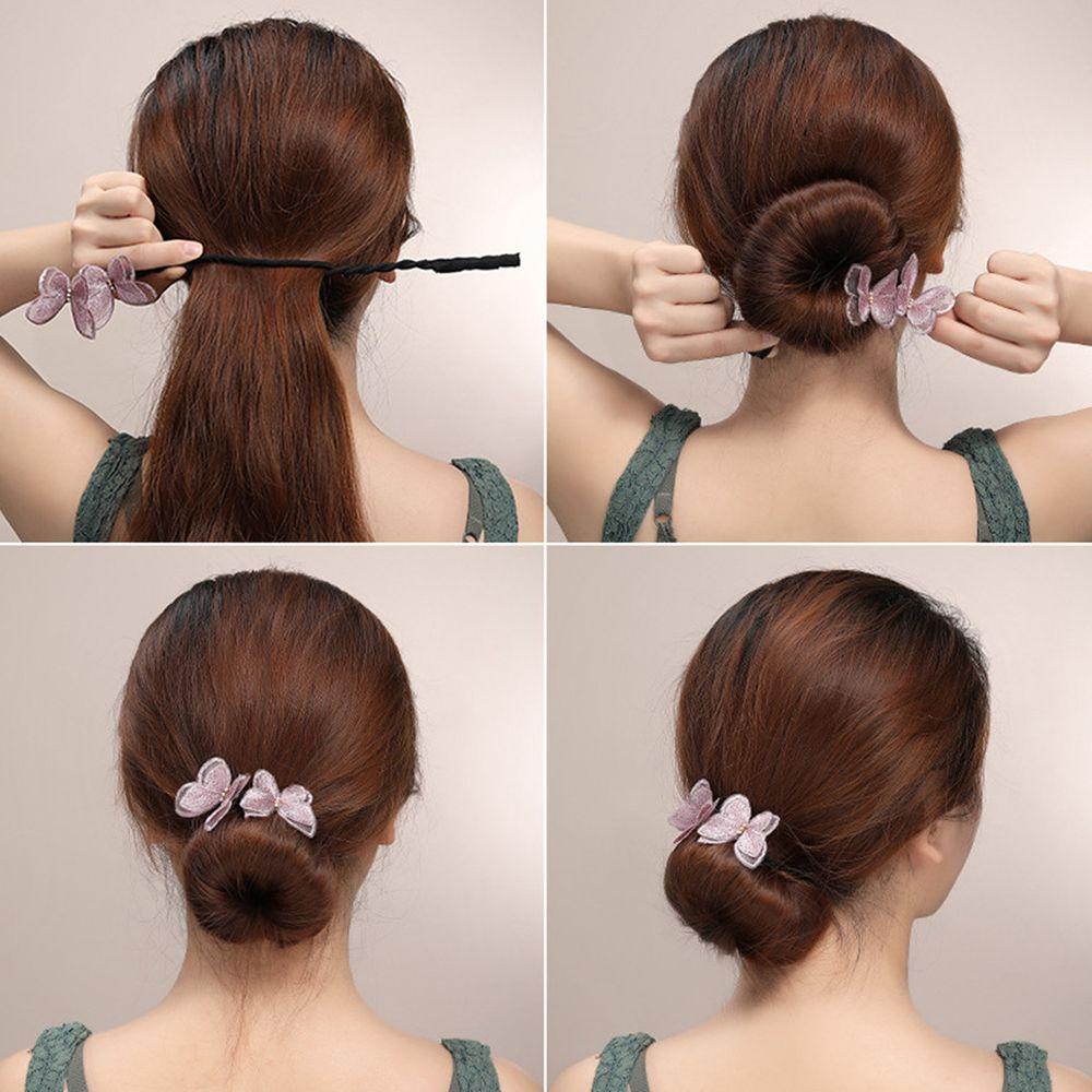 NIUYOU Kẹp Tóc Tạo Kiểu Búi Tóc Thời Trang Cho Nữ