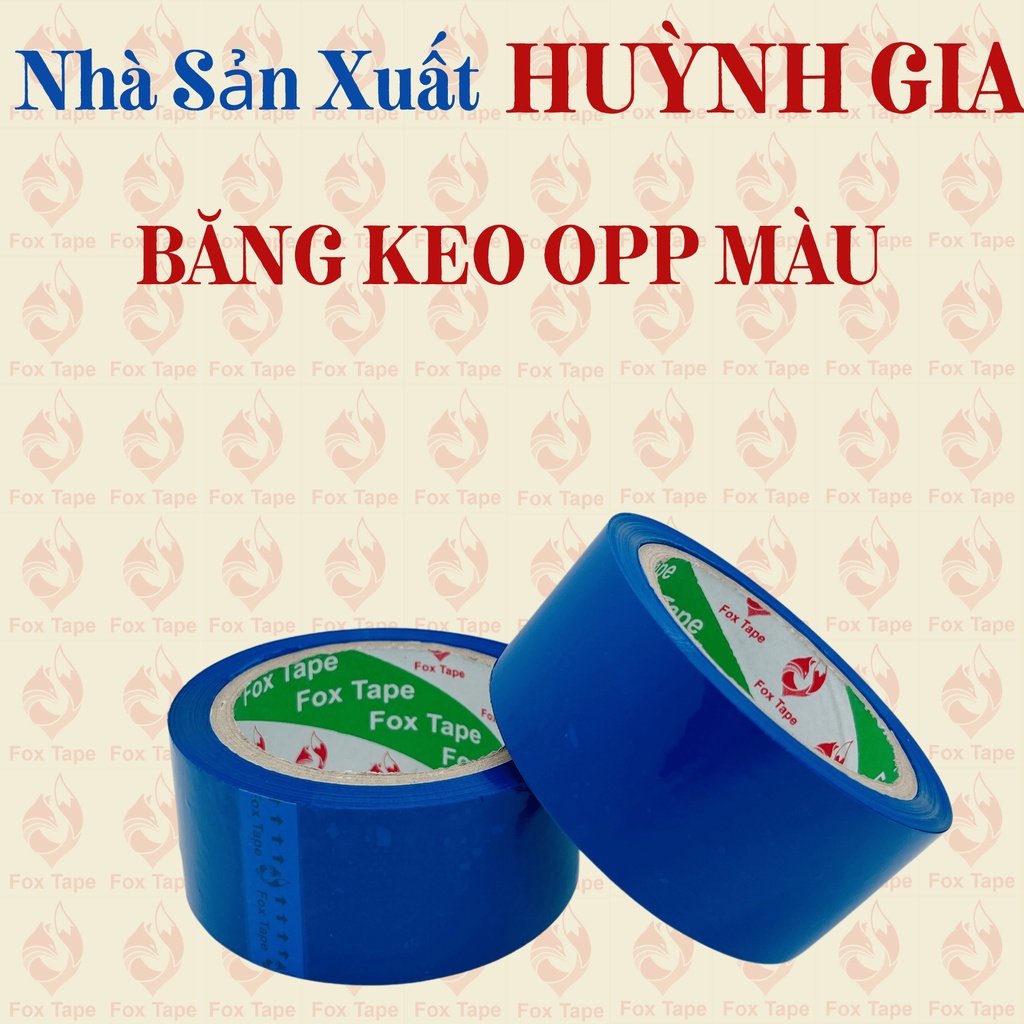 Băng Keo OPP Đủ Màu Đóng Gói Hàng Hóa
