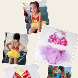 Bộ bơi 2 mảnh cho bé gái dưới 18kg