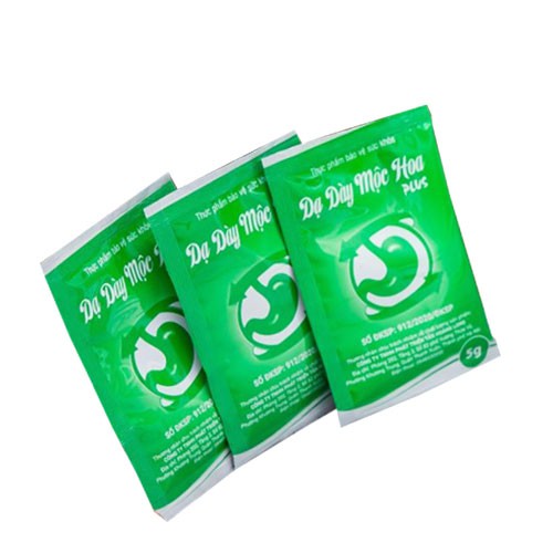 Dạ Dày Mộc Hoa Plus - Hỗ trợ giảm đau dạ dày, giảm ợ chua, đầy bụng, trào ngược (Hộp 30 gói x 5g)