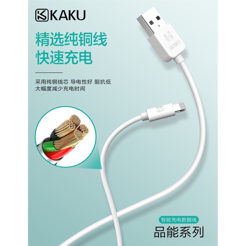 Cáp sạc kaku mã Ksc -285 type-c/Mirco/lighting