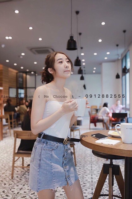 Áo nữ 2 dây sexy chất co dãn 4 chiều dễ mặc, dễ phối đồ kiểu bún | BigBuy360 - bigbuy360.vn