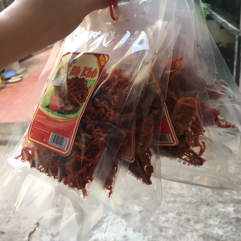 Combo 2 Gói Bò Khô 80g/gói Ngon, Ngọt, Thơm- Chất Lượng Đỉnh Của Chóp Hàng Loại Ngon - Hàng Tiếp Khách