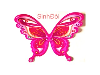 Cán bướm - phụ kiện búp bê -  5 cái ngẫu nhiên