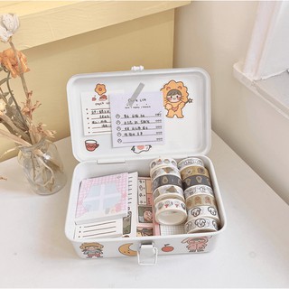 Tiệm nhà Cáo - Hộp thiếc đựng đồ, rương sắt nhỏ xinh xắn đựng phụ kiện