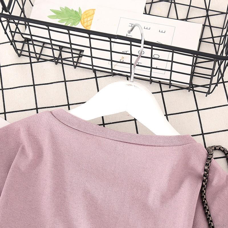 Đầm cotton ngắn tay , in họa tiết chữ cái cho bé gái