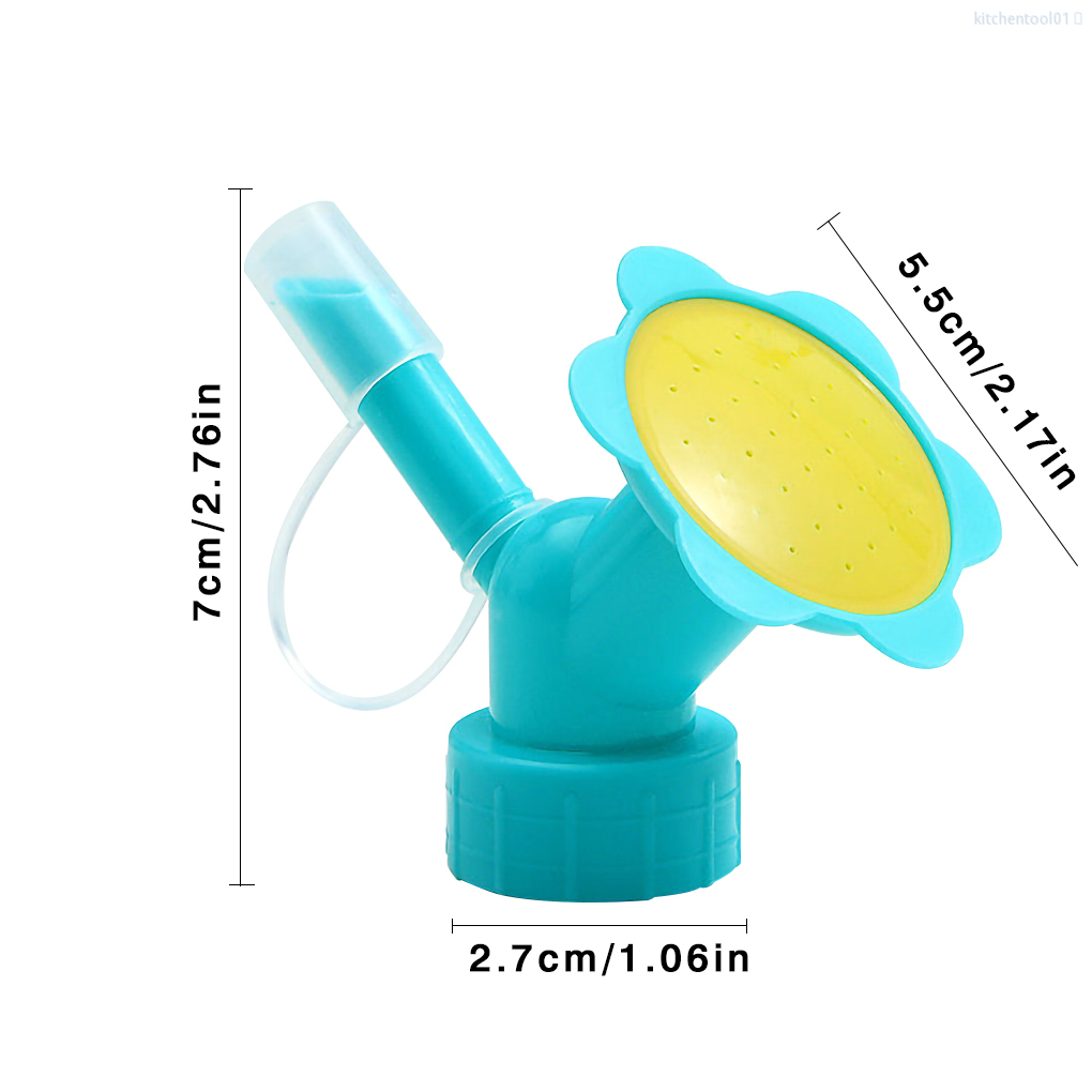 Đầu tưới cây gắn bình nước bằng nhựa PP an toàn tiện dụng