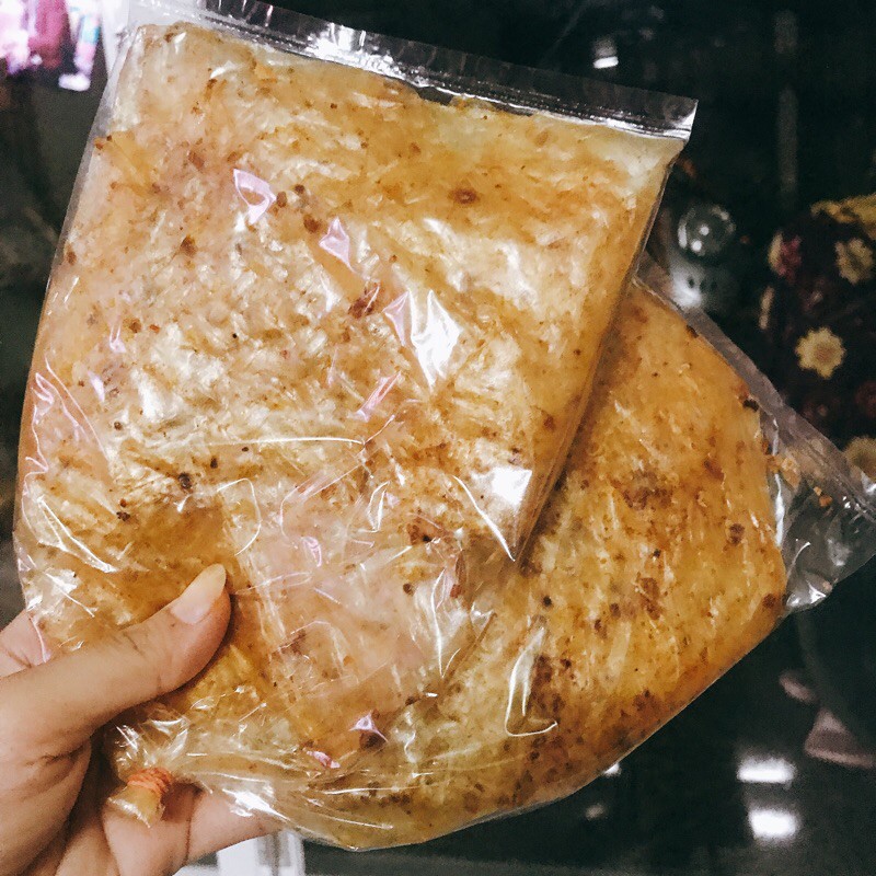 Bánh tráng muối tỏi siêu cay bịch 50gr (xike)