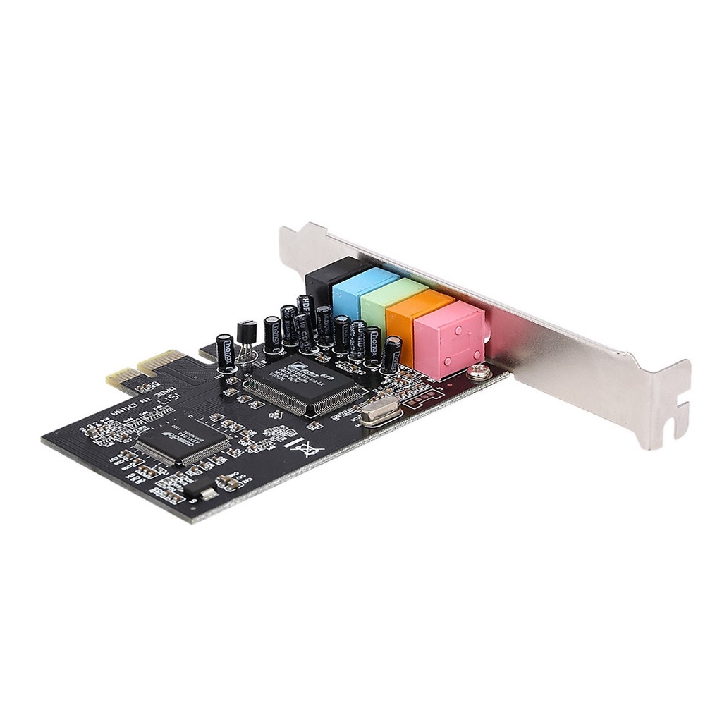 Card PCI Express to Sound 5.1 Âm Thanh Vòm 5 Cổng Cho Máy Tính Để Bàn