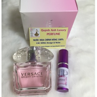 [Mẫu Thử] Nước Hoa Nữ Versace Bright Crystal 10ml