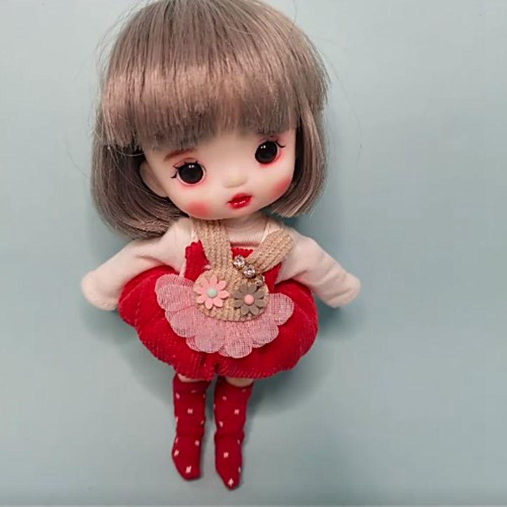Quần Yếm Búp Bê Tỉ Lệ 1 / 12 Thiết Kế Mới Xinh Xắn Thời Trang