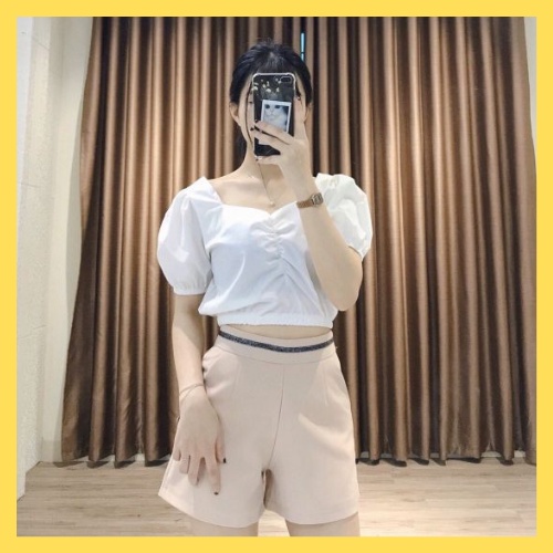Quần đùi nữ đai nhũ 3 màu - Quần soóc nữ cạp cao co giãn tốt - Chan Chan Store | BigBuy360 - bigbuy360.vn