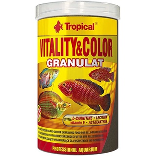 Thức ăn cá Tropical Vitality & color Granulat 300gr siêu kíc thumbnail