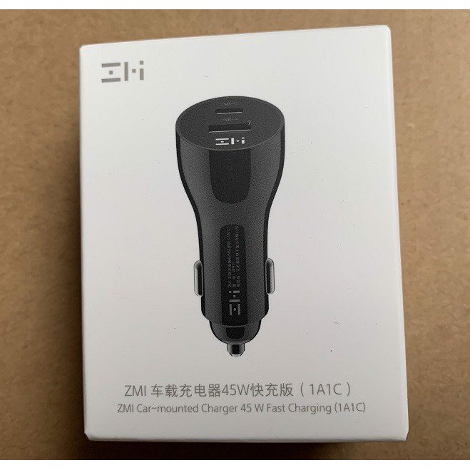 [Mã SKAMCLU9 giảm 10% đơn 100K] Sạc ô tô nhanh 45w chuẩn PD Zmi AP721 1A1C | BigBuy360 - bigbuy360.vn
