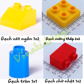 < SET 2> Gạch lắp ghép các hình, Mỗi mẫu gồm 10 miếng , Vinakidstoy