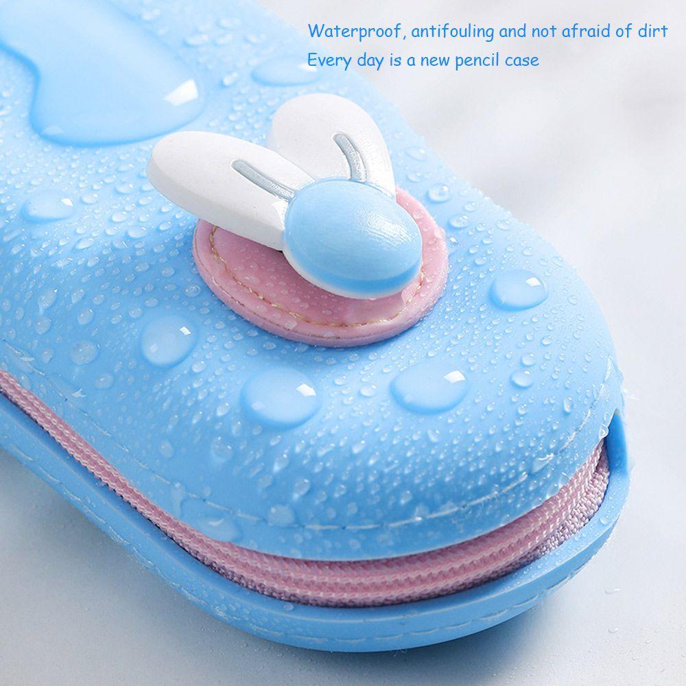 Túi Đựng Bút Bằng Silicone Đa Năng Màu Cầu Vồng Cho Bé
