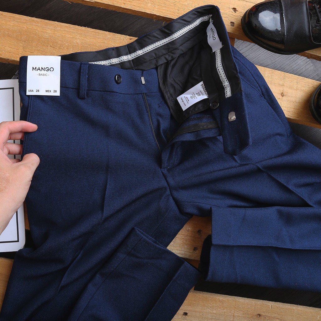 Quần tây âu nam MAN-GO cao cấp hàng Việt Nam xuất khẩu | BigBuy360 - bigbuy360.vn